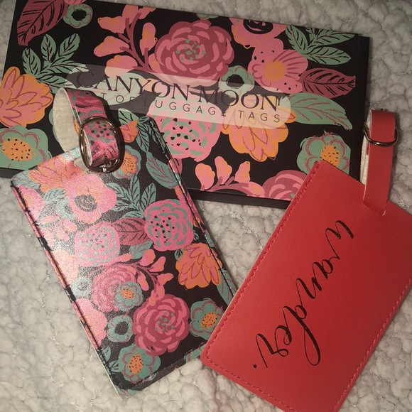 Canyon Moon Wander Luggage Tags - Picture 1 of 4